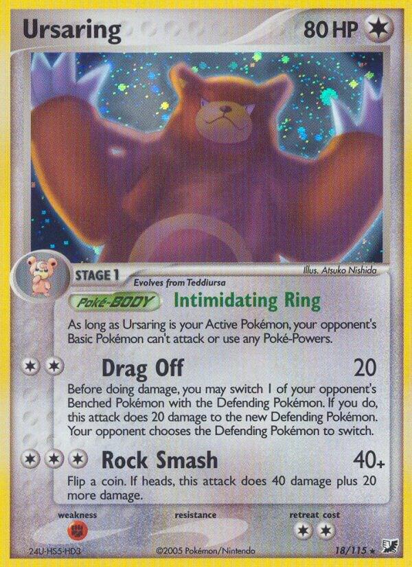 Ursaring | EX Unseen Forces #18/115