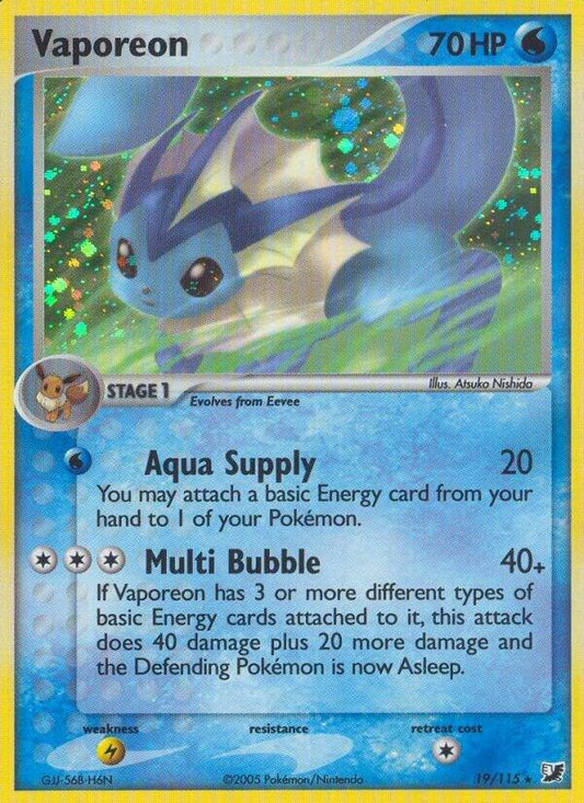 Vaporeon | Unseen Forces #19/115