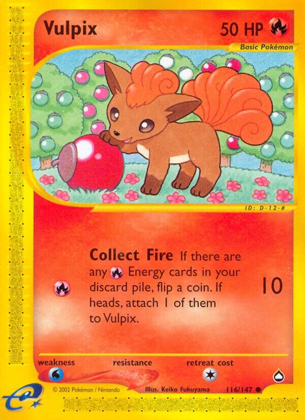 Vulpix | Aquapolis #116/147