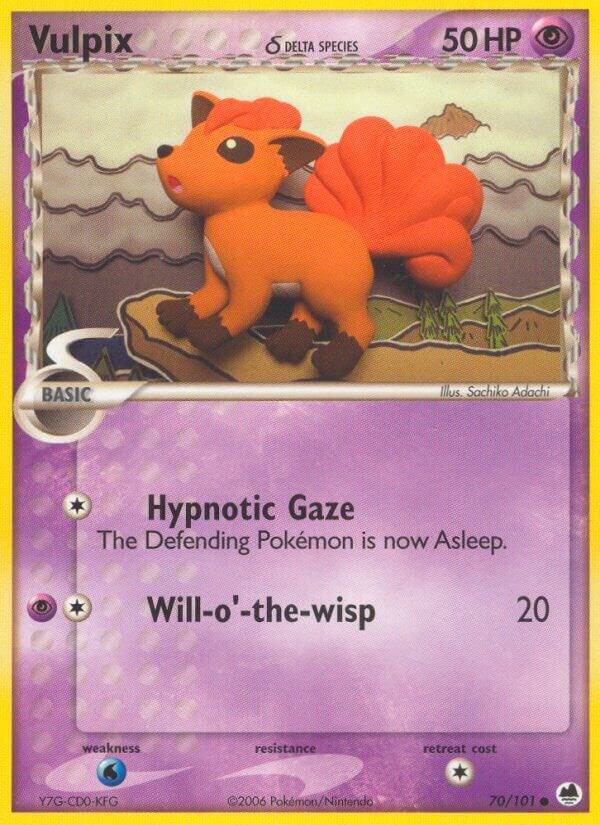 Vulpix (Delta Species) | EX Dragon Frontiers #70/101