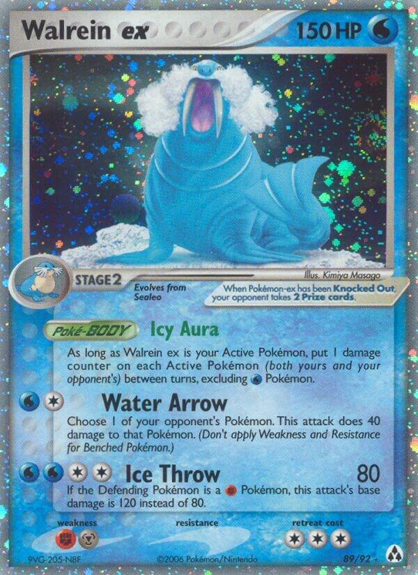 Walrein ex | EX Legend Maker #89/92