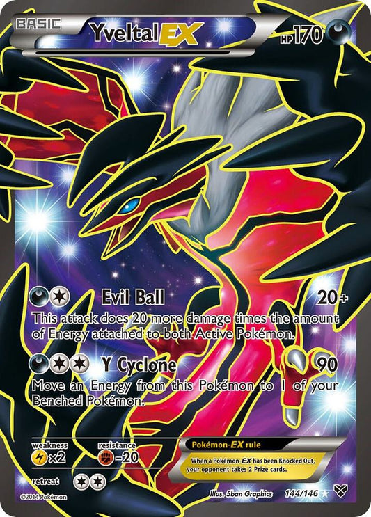 Yveltal EX (144 Full Art) | XY Base Set #144/146
