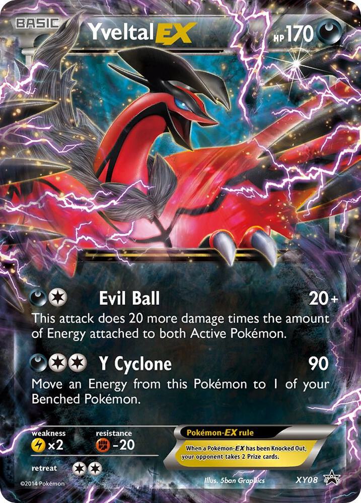Yveltal EX - XY08 | XY Promos #XY08