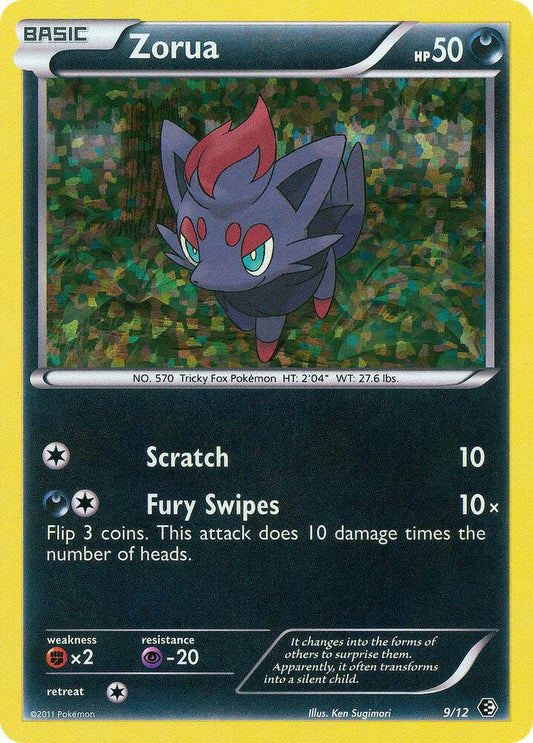 Zorua - 9/12 | McDonald's Promos 2011 #009/012