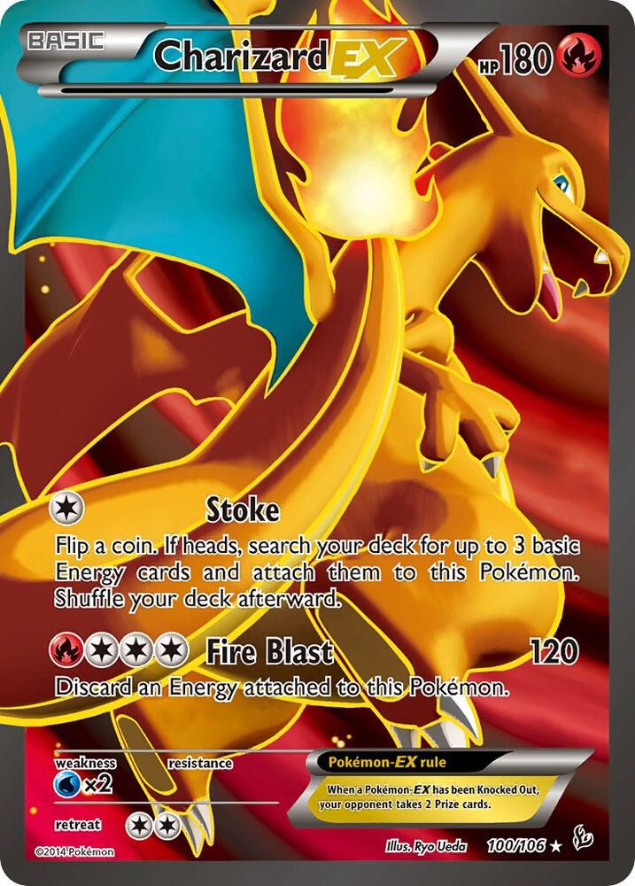 Charizard EX (100 Full Art) | XY - Flashfire #100/106