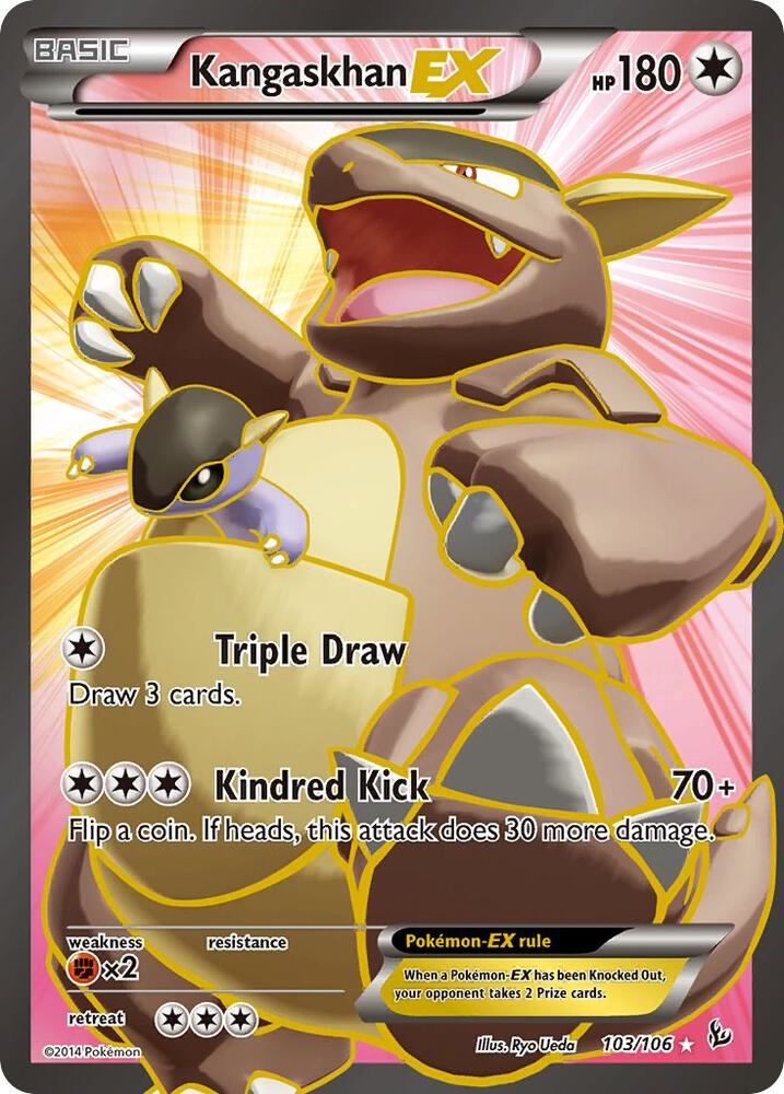 Kangaskhan EX (103 Full Art) | XY - Flashfire #103/106