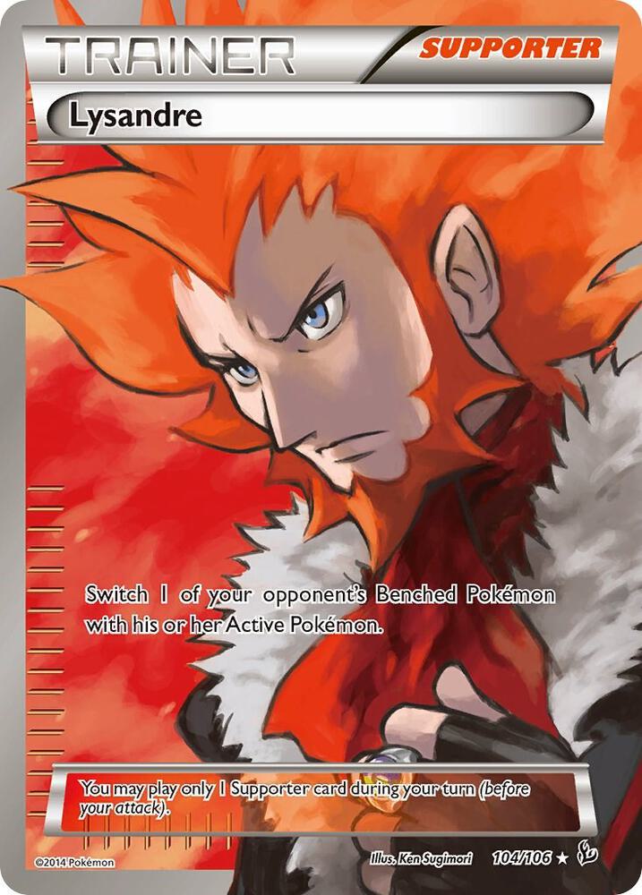 Lysandre (104 Full Art) | XY - Flashfire #104/106
