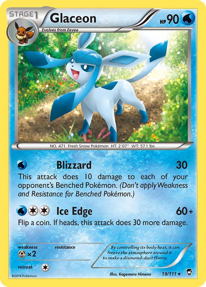 Glaceon | XY - Furious Fists #19/111