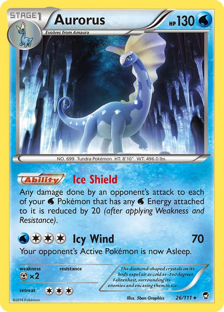 Aurorus | XY - Furious Fists #26/111