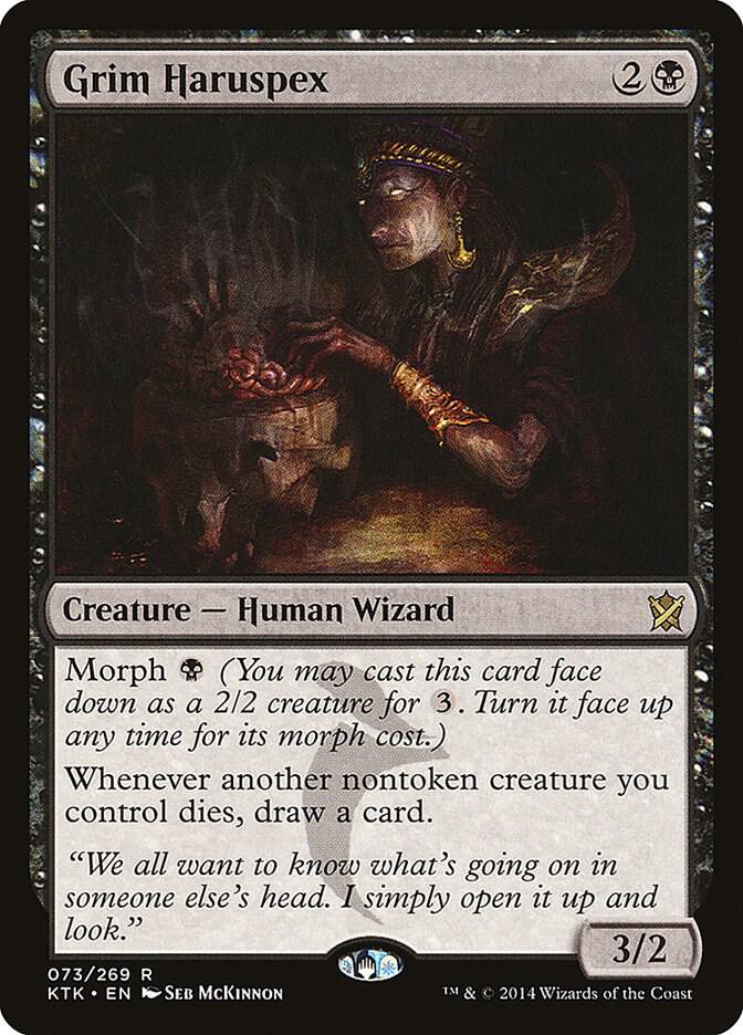 Grim Haruspex | Khans of Tarkir #73