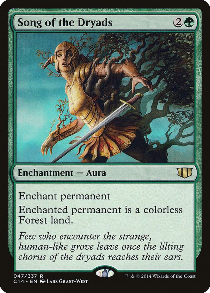Song of the Dryads | Commander 2014 #47