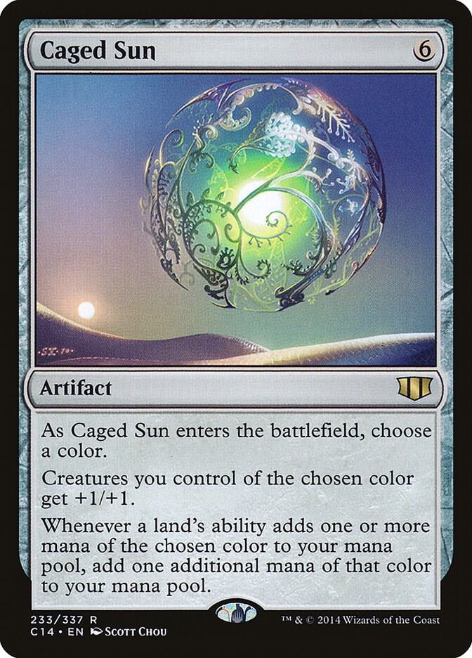 Caged Sun | Commander 2014 #233