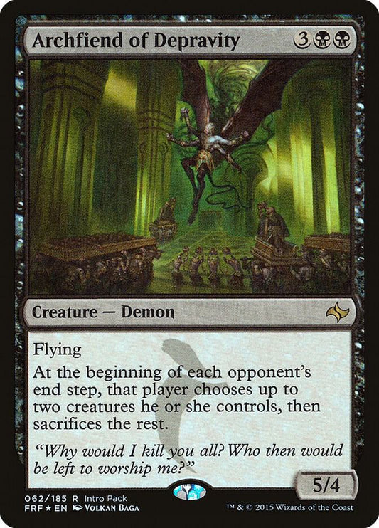 Archfiend of Depravity | Unique and Miscellaneous Promos #62