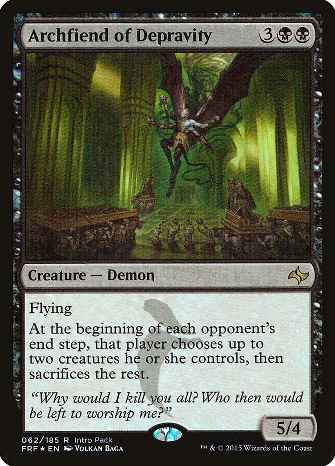Archfiend of Depravity | Unique and Miscellaneous Promos #62