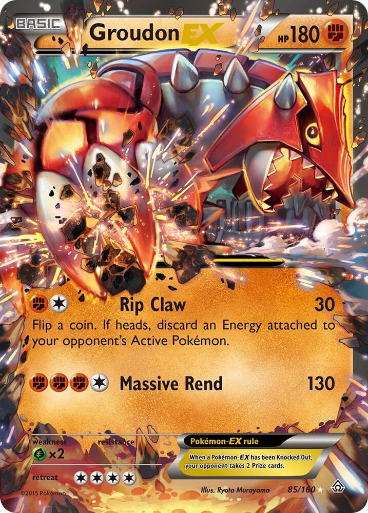 Groudon EX | XY - Primal Clash #85/160