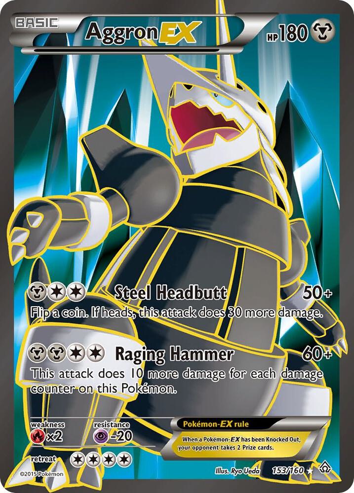 Aggron EX (153 Full Art) | XY - Primal Clash #153/160