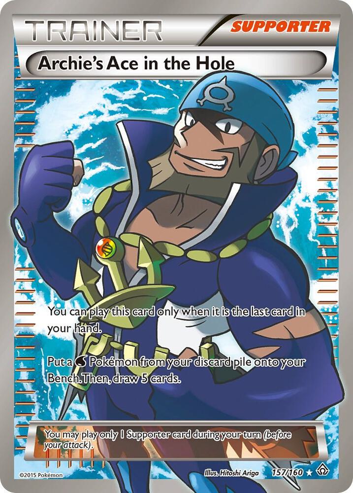 Archie's Ace in the Hole (157 Full Art) | XY - Primal Clash #157/160