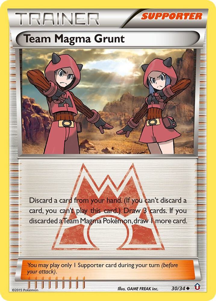 Team Magma Grunt | Double Crisis #30/34