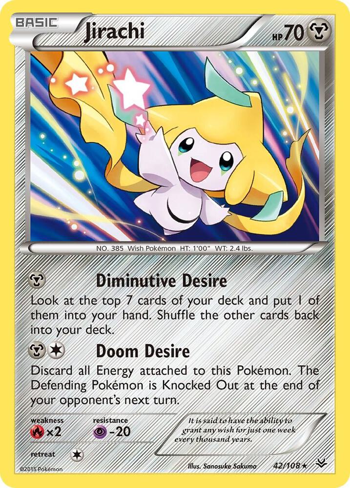 Jirachi | XY - Roaring Skies #42/108