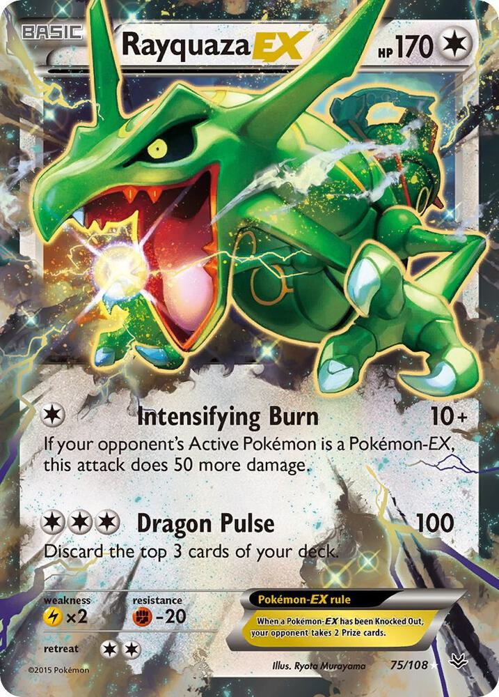 Rayquaza EX (75) | XY - Roaring Skies #75/108