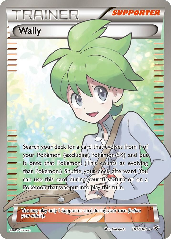 Wally (107 Full Art) | XY - Roaring Skies #107/108