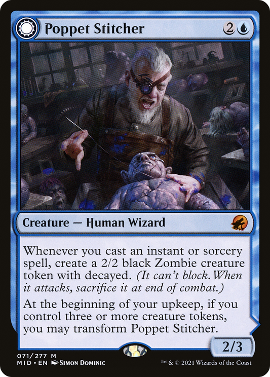 Poppet Stitcher // Poppet Factory | Innistrad: Midnight Hunt #71