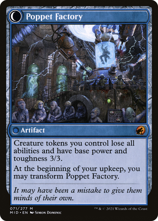 Poppet Stitcher // Poppet Factory | Innistrad: Midnight Hunt #71