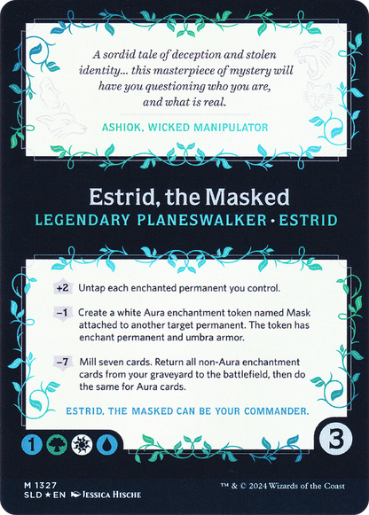 Estrid, the Masked // Estrid, the Masked | Secret Lair Drop Series #1327