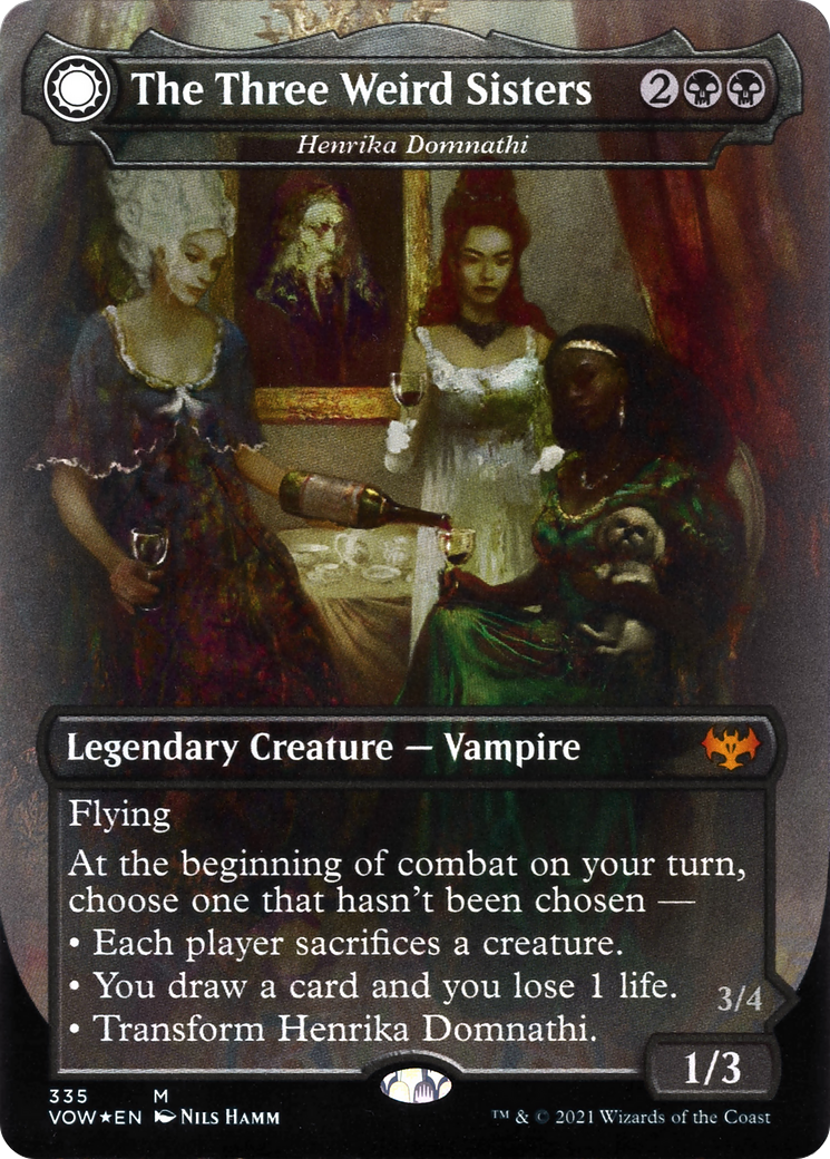 Henrika Domnathi // Henrika, Infernal Seer | Innistrad: Crimson Vow #335