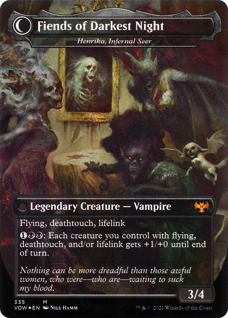 Henrika Domnathi // Henrika, Infernal Seer | Innistrad: Crimson Vow #335