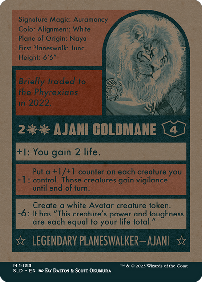 Ajani Goldmane // Ajani Goldmane | Secret Lair Drop Series #1453