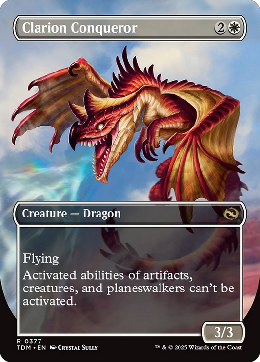 Clarion Conqueror // Clarion Conqueror | Tarkir: Dragonstorm #377