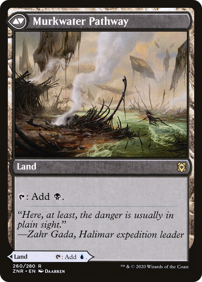 Clearwater Pathway // Murkwater Pathway | Zendikar Rising #260