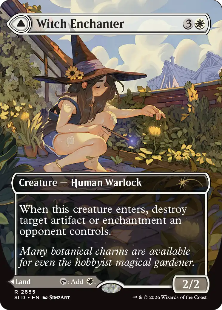 Witch Enchanter // Witch-Blessed Meadow | Secret Lair Drop Series #2655