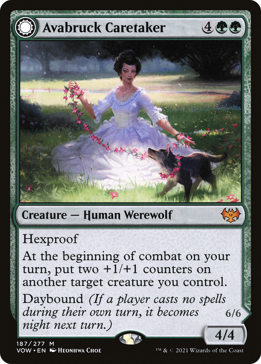 Avabruck Caretaker // Hollowhenge Huntmaster | Innistrad: Crimson Vow #187