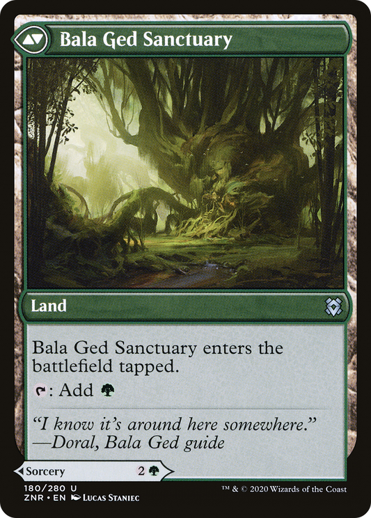 Bala Ged Recovery // Bala Ged Sanctuary | Zendikar Rising #180