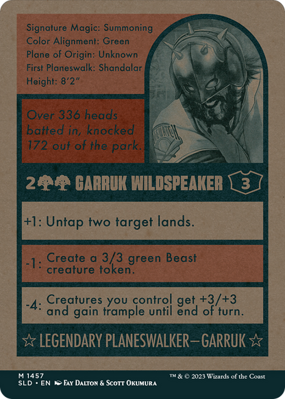 Garruk Wildspeaker // Garruk Wildspeaker | Secret Lair Drop Series #1457