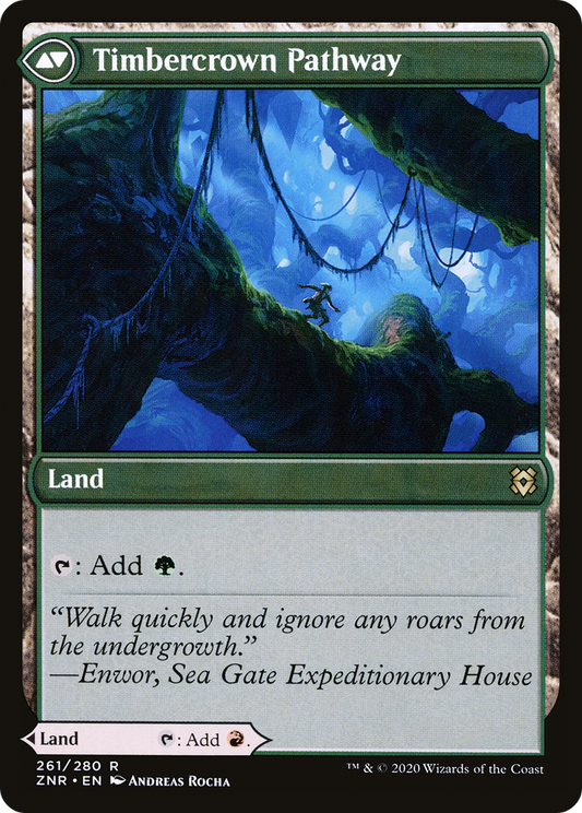 Cragcrown Pathway // Timbercrown Pathway | The List Reprints #261
