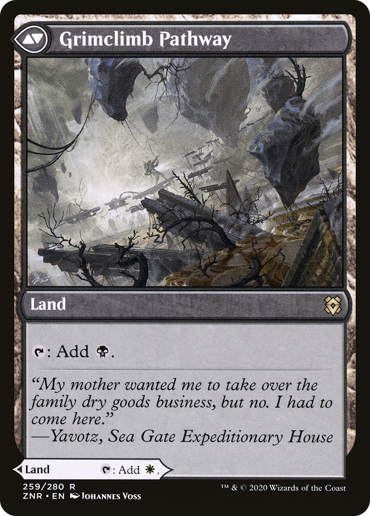 Brightclimb Pathway // Grimclimb Pathway | Zendikar Rising #259