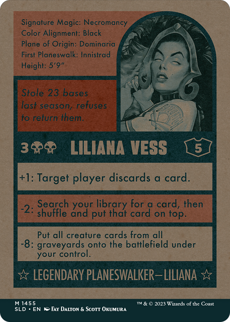 Liliana Vess // Liliana Vess | Secret Lair Drop Series #1455