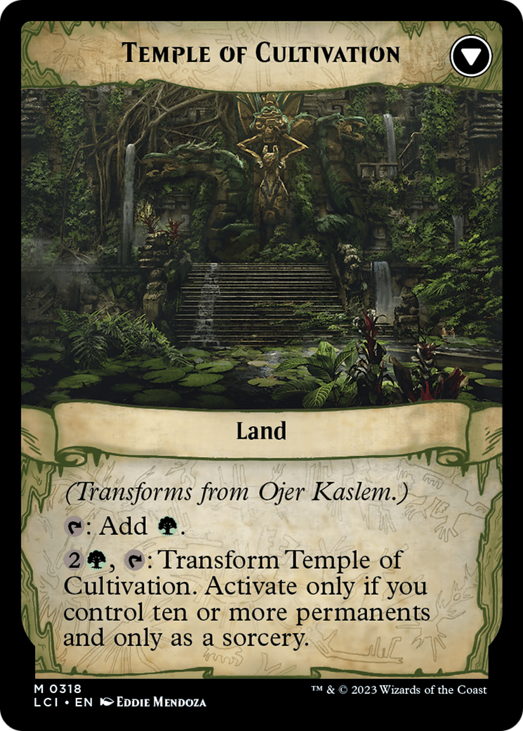 Ojer Kaslem, Deepest Growth // Temple of Cultivation | The Lost Caverns of Ixalan #318