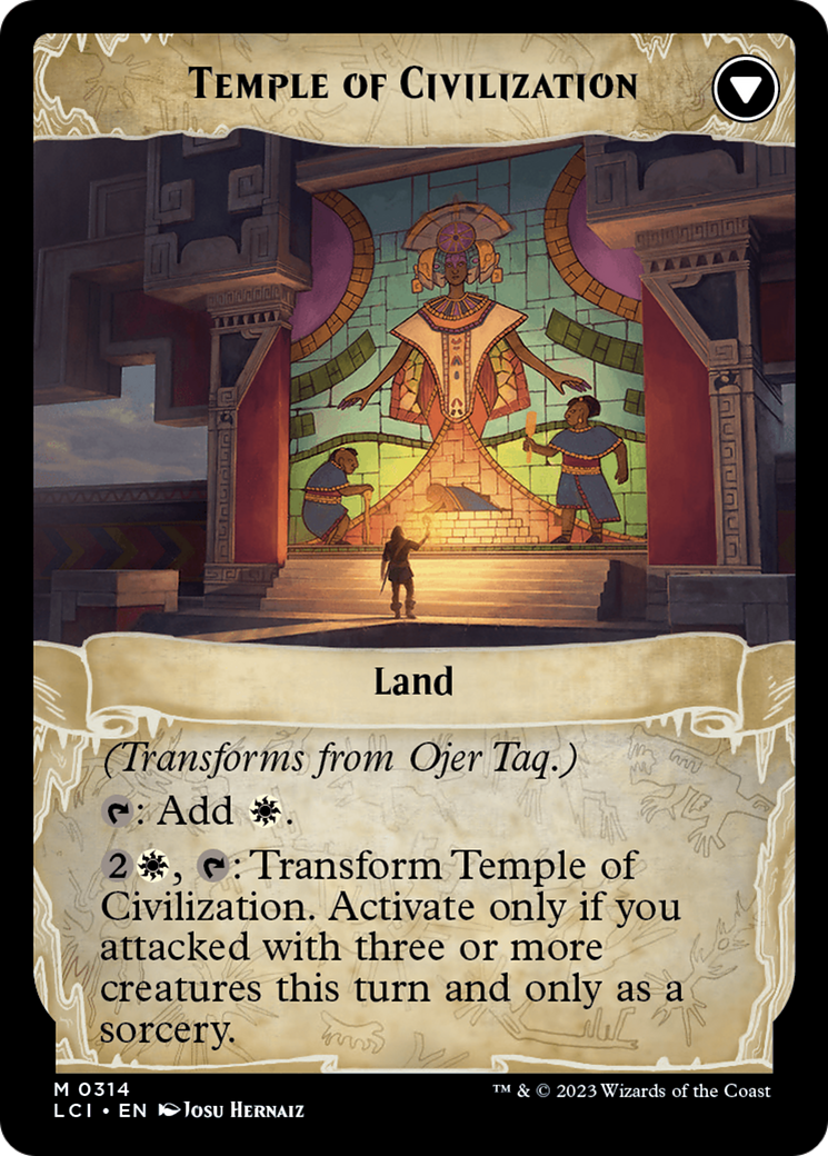 Ojer Taq, Deepest Foundation // Temple of Civilization | The Lost Caverns of Ixalan #314
