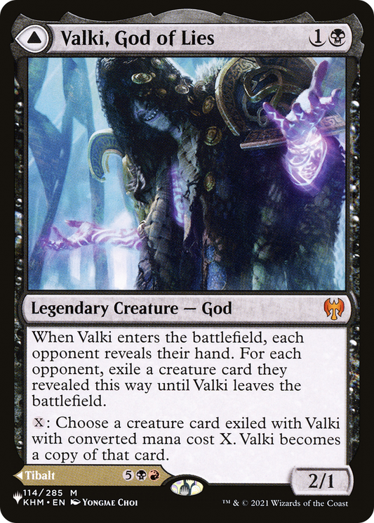 Valki, God of Lies // Tibalt, Cosmic Impostor | The List Reprints #114